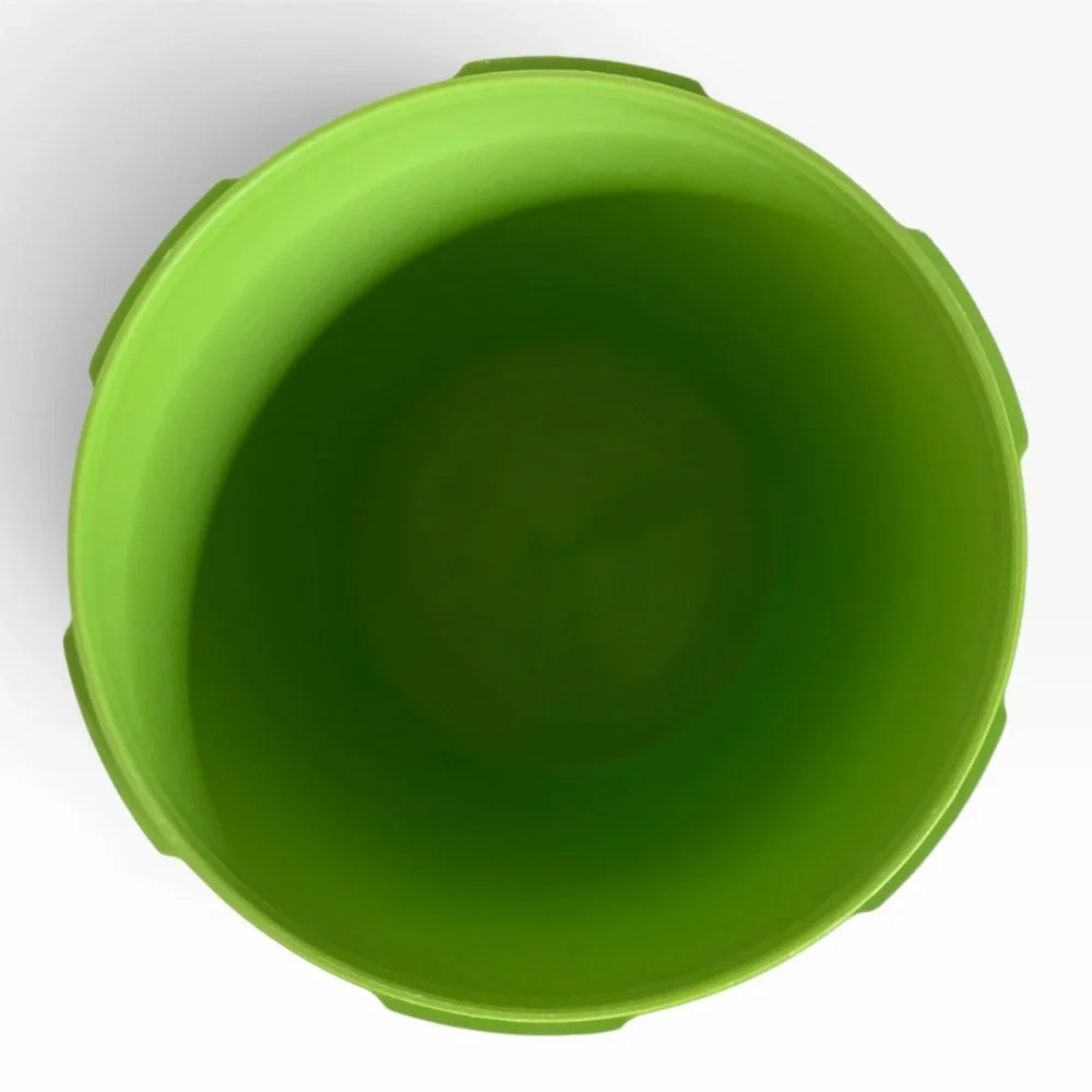 Vtg Tupperware Servalier Vintage Avocado Harvest Green 5 Cup Canister 811